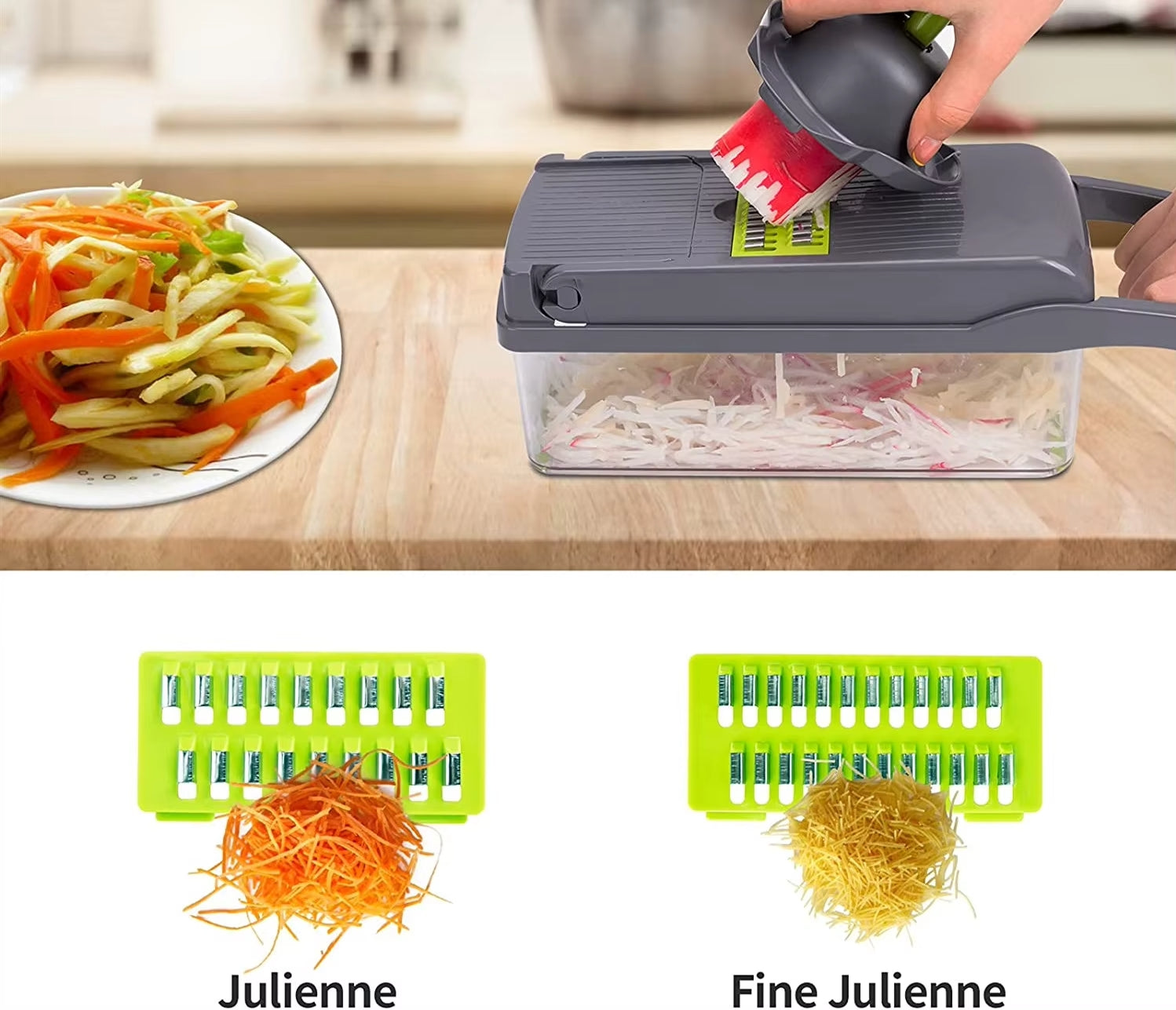 Hachoir à légumes multifonctionnel قطّاعة الخضار متعددة الوظائف