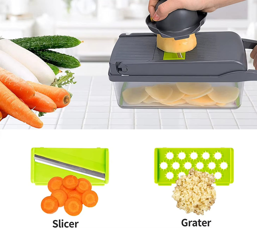 Hachoir à légumes multifonctionnel قطّاعة الخضار متعددة الوظائف